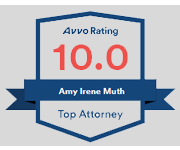 Avvo Rating 10.0 | Amy Irene Muth | Top Attorney